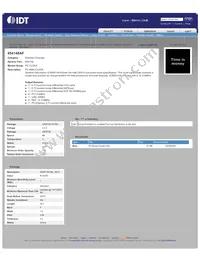 ICS954148AF Datasheet Cover