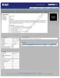 ICS954511BFLF Datasheet Cover