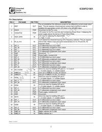 ICS9FG1901EKLFT Datasheet Page 2
