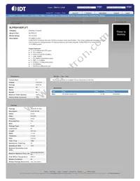 ICS9LPRS419DFLFT Datasheet Cover