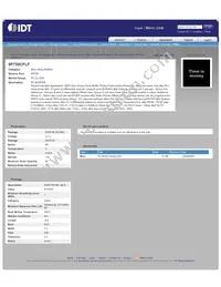 ICS9P750CFLF Datasheet Cover