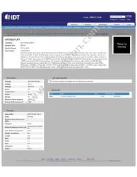 ICS9P750CFLFT Datasheet Cover