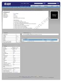 ICS9P956AFLFT Datasheet Cover