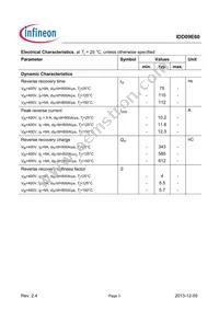 IDD09E60BUMA1 Datasheet Page 3