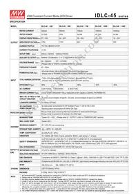 IDLC-45A-500 Datasheet Page 2