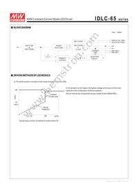 IDLC-65A-1050 Datasheet Page 3