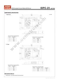IDPC-25A-500 Datasheet Page 6