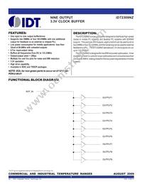 IDT2309NZ-1HPGI8 Datasheet Cover