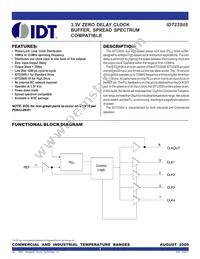 IDT23S05-1HDCI8 Cover