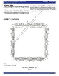 IDT723614L20PQFI Datasheet Page 2