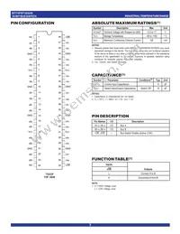 IDT74FST163245PAG Datasheet Page 2