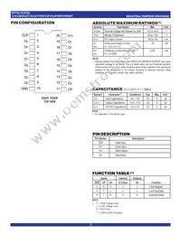 IDT74LVC273APGG Datasheet Page 2