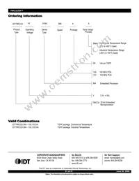 IDT79RC32V364-133DAG Datasheet Page 21