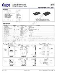 IDT8102-50VPCNVG Datasheet Cover