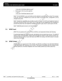 IDT92HD202XX5PRGXA6X8 Datasheet Page 20