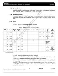 IDT92HD71B5X3PRGXB3X8 Datasheet Page 21