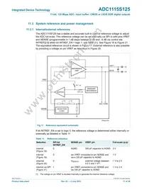 IDTADC1115S125HN-C18 Datasheet Page 17