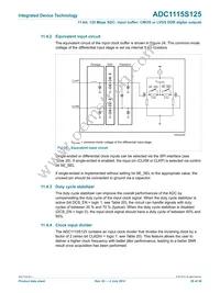 IDTADC1115S125HN-C18 Datasheet Page 20