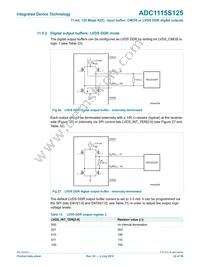 IDTADC1115S125HN-C18 Datasheet Page 22