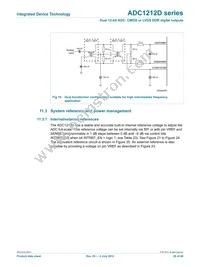 IDTADC1212D105HN-C18 Datasheet Page 20