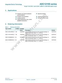 IDTADC1215S125HN-C18 Datasheet Page 2