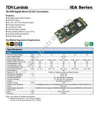 IEA48020A033V001R Datasheet Cover