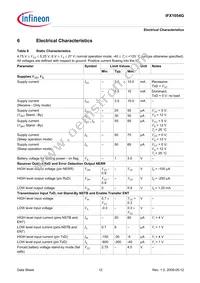 IFX1054GXUMA1 Datasheet Page 12