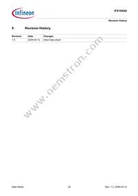 IFX1054GXUMA1 Datasheet Page 20