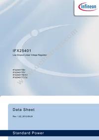 IFX25401TEV50ATMA1 Datasheet Cover