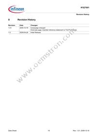 IFX27001TF V26 Datasheet Page 19