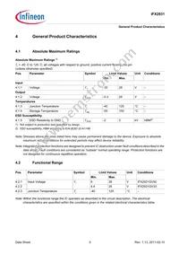 IFX2931GV33XUMA1 Datasheet Page 5