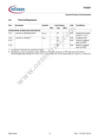 IFX2931GV33XUMA1 Datasheet Page 6