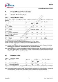 IFX7805ABTSAKSA1 Datasheet Page 6
