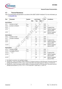 IFX7805ABTSAKSA1 Datasheet Page 7