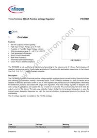 IFX78M05ABTFATMA1 Datasheet Page 2