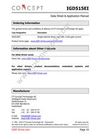 IGD515EI Datasheet Page 19