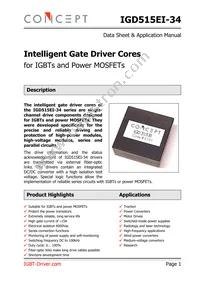 IGD515EI-34 Datasheet Cover