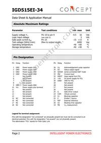 IGD515EI-34 Datasheet Page 2