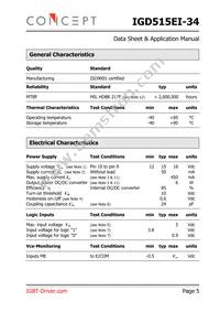 IGD515EI-34 Datasheet Page 5