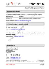 IGD515EI-34 Datasheet Page 19