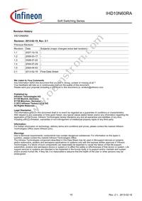 IHD10N60RA Datasheet Page 15