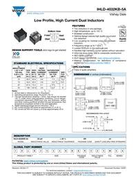 IHLD4032KBER330M5A Datasheet Cover