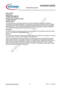 IHW20N120R2 Datasheet Page 12