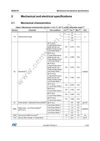 IIS2DLPCTR Datasheet Page 11