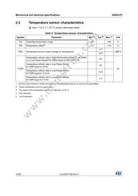 IIS2DLPCTR Datasheet Page 14