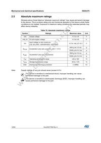 IIS2DLPCTR Datasheet Page 18