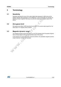 IIS2MDCTR Datasheet Page 15