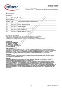 IKD06N60R Datasheet Page 16