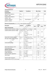 IKP01N120H2XKSA1 Datasheet Page 2