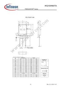 IKQ100N60TAXKSA1 Datasheet Page 14